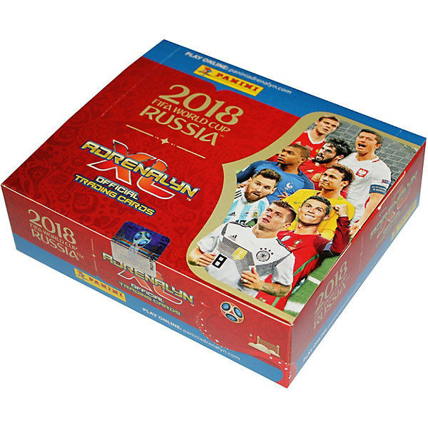 Panini Коллекционные игровые карточки Panini FIFA World Cup Russia 2018 Adrenalyn XL, 24 пакетика по 6 карточек