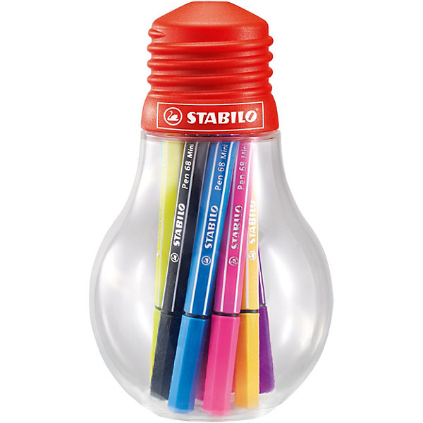 Набор фломастеров Pen "68 Mini", 12 цветов STABILO 8628839