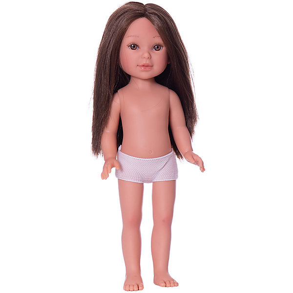 фото Кукла Vestida de Azul Паулина брюнетка без чёлки, 33 см
