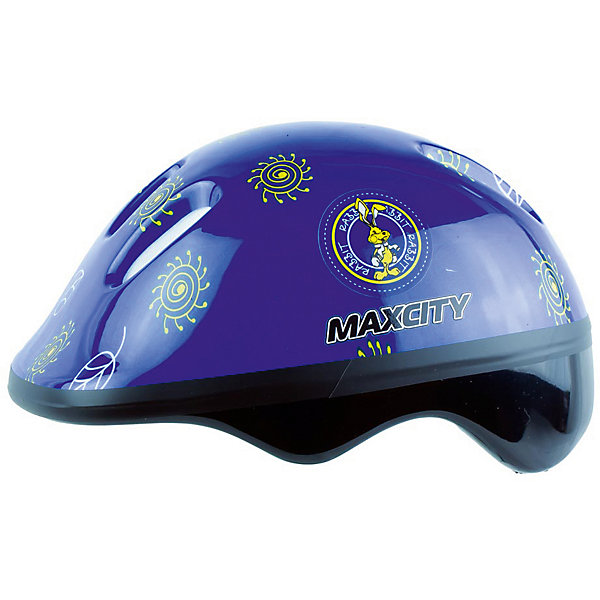 

Шлем MaxCity Baby Little Rabbit, синий, Шлем MaxCity Baby Little Rabbit,