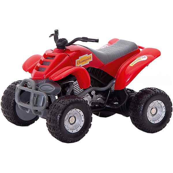 Мотоцикл Autotime Quadrobike Monster 1:16, красный 8648306