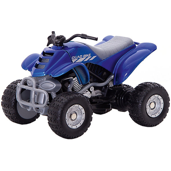 

Коллекционный квадроцикл Autotime Quadrobike Fire, 1:16, синяя, Синий
