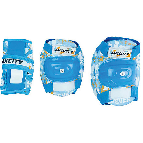 

Комплект защиты MaxCity Teddy, синий