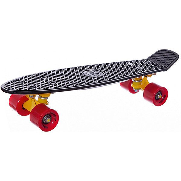 

Скейтборд MaxCity Plastic Board Gloss черный
