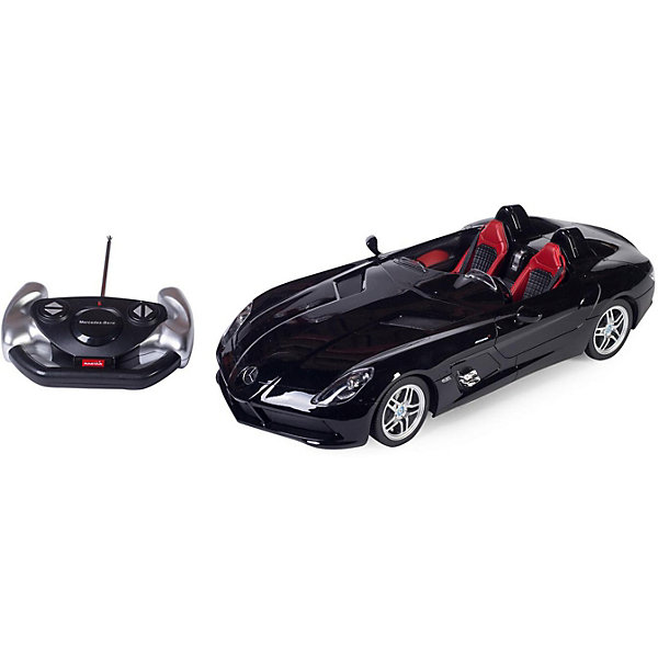 

Радиоуправляемая машина Rastar "Mercedes-Benz SLR" 1:12, чёрная, Черный