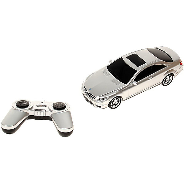 

Радиоуправляемая машина Rastar "Mercedes CL63 AMG" 1:24, серебряная, Серебряный