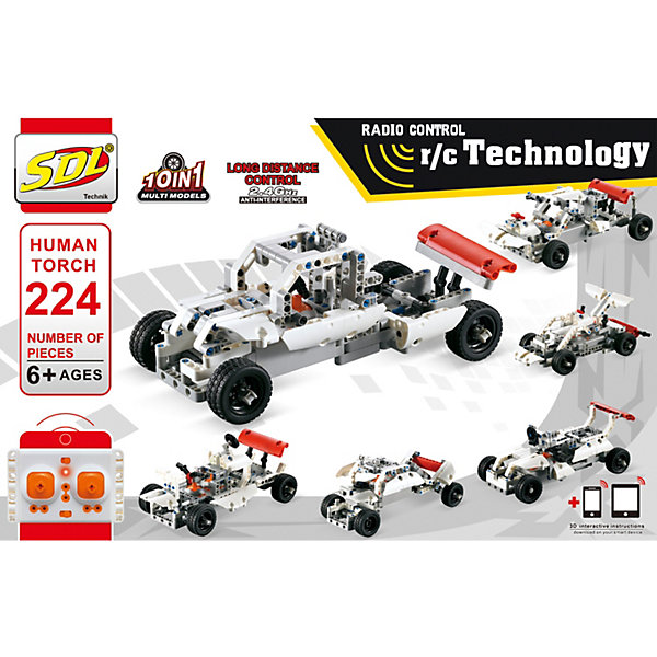 

Радиоуправляемый 3D-Конструктор SDL "Technic" Прометей, 224 детали