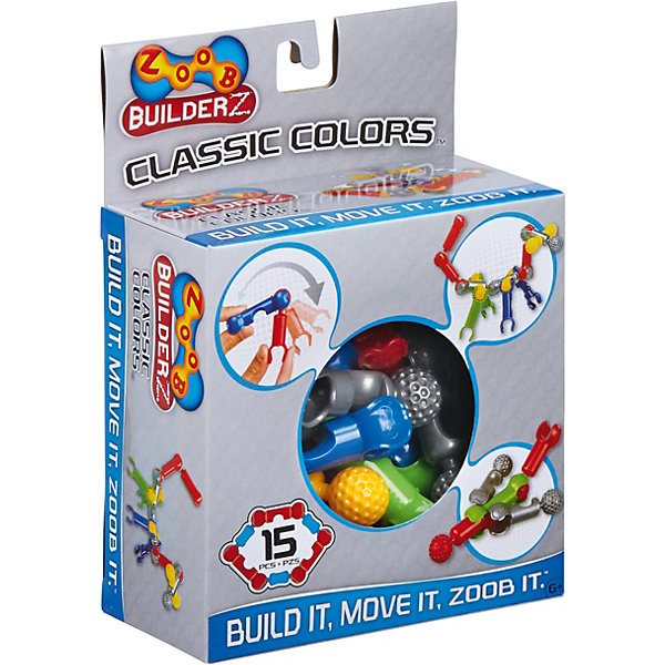 

Контруктор ZOOB "Builder-Z", 15 деталей