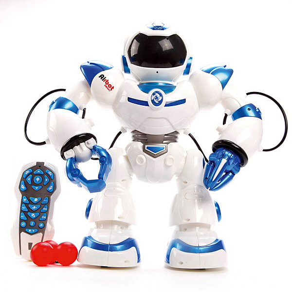 

Радиоуправляемый робот Наша игрушка "Airbot", Синий/белый