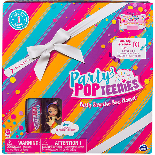 

Игоровой набор Spin Master "Party Popteenies" Коробка с сюрпризом