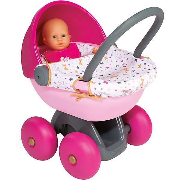 

Коляска для кукол Smoby "Baby Nurse", Розовый/розовый