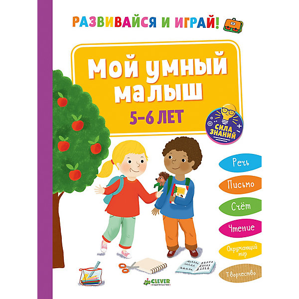 Clever Тесты и задания Развивайся и играй! Мой умный малыш, 5-6 лет