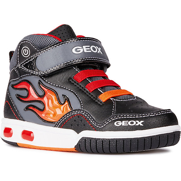 

Кеды GEOX для мальчика, Черный/розовый