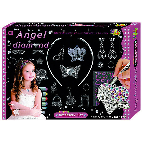 

Набор для создания и декора украшений Donerland "Angel Diamond" Accessory Set
