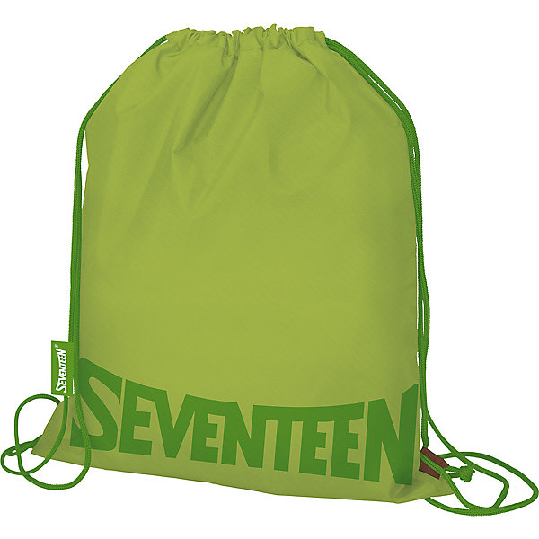 

Мешок для обуви Seventeen, зелёный, Светло-зеленый