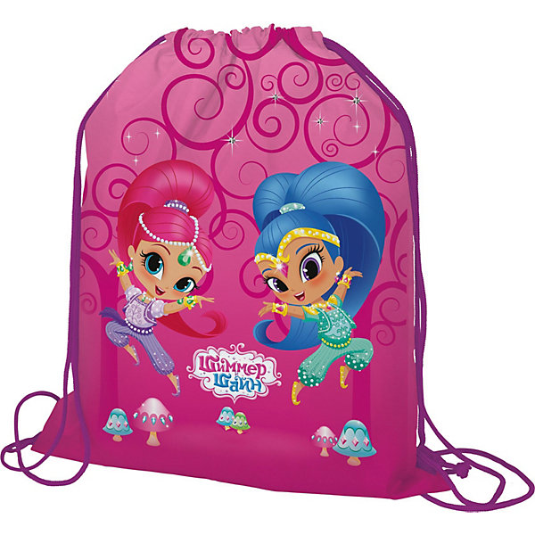 

Мешок для обуви Академия групп "Shimmer and Shine", Розовый