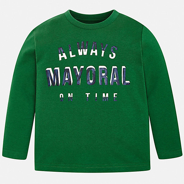 

Футболка с длинным рукавом Mayoral для мальчика, Зеленый