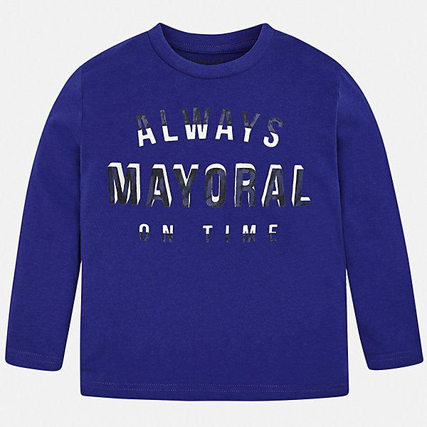 

Футболка с длинным рукавом Mayoral для мальчика, Синий
