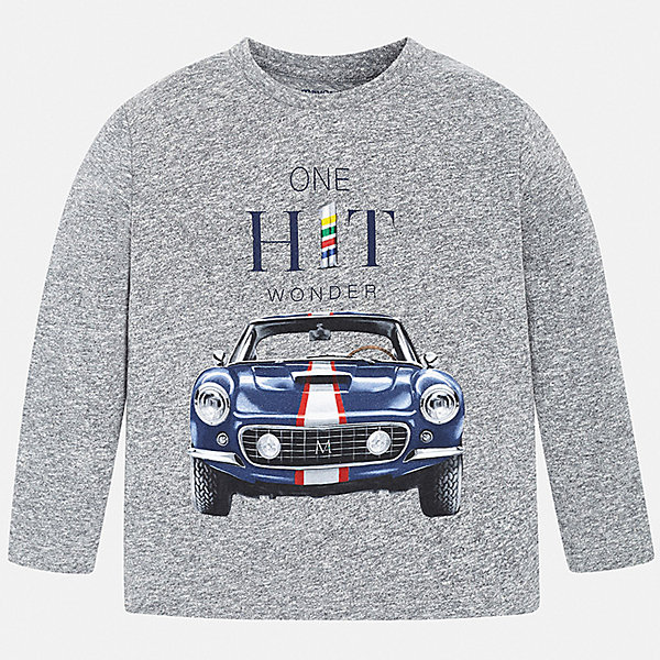 

Футболка с длинным рукавом Mayoral для мальчика, Серый