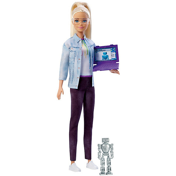 

Кукла Barbie "Робототехник" Барби со светлыми волосами