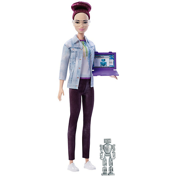 

Кукла Barbie "Робототехник" Барби с окрашенными волосами