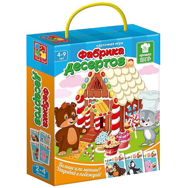 

Настольная игра Vladi Toys "Крошка Шеф" Фабрика десертов