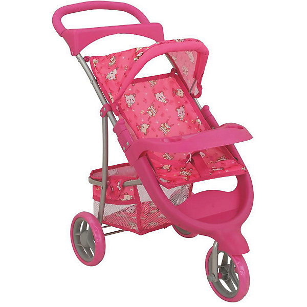 

Коляска для кукол Buggy Boom Nadin трансформер, розовая, Розовый