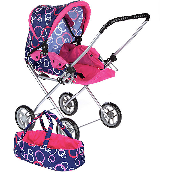 

Коляска для кукол Buggy Boom Mixy трансформер, синяя, Синий