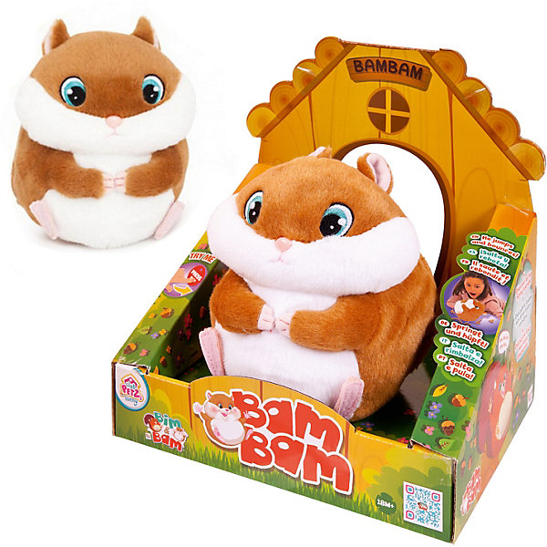 

Интерактивная игрушка IMC Toys "Хомяк, Коричневый, Интерактивная игрушка IMC Toys "Хомяк"