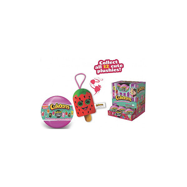 

Мягкая игрушка ABtoys Cukoons "Десерты" в шарах, 7 см, Разноцветный, Мягкая игрушка ABtoys Cukoons "Десерты" в шарах, 7 см