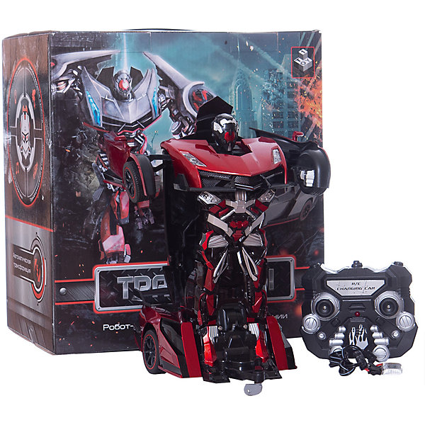 

Робот-трансформер на р/у 1Toy Спорткар, красный