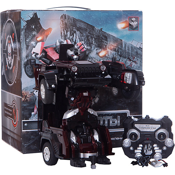 

Робот-трансформер на р/у 1Toy Джип, красный