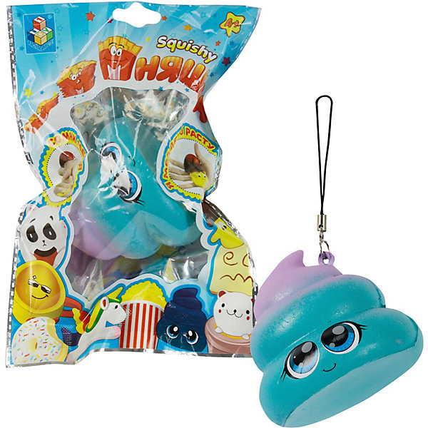 

Игрушка-антистресс 1Toy "Мммняшка" Разноцветный какашик