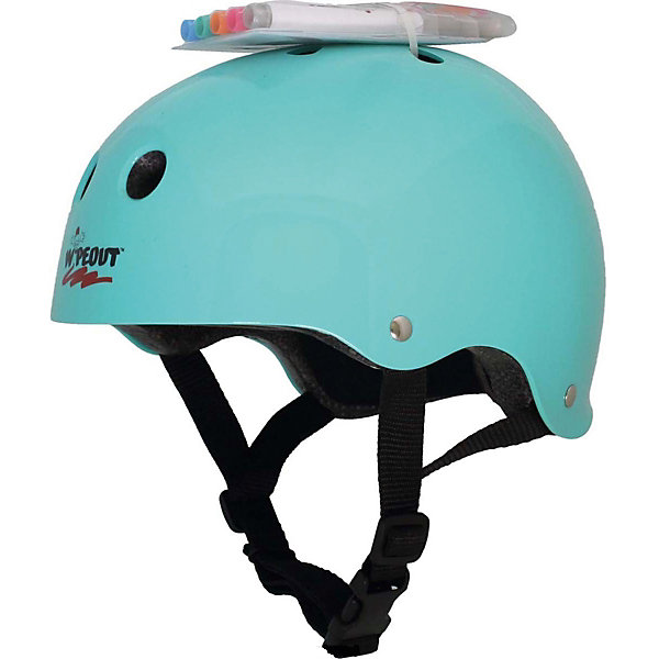 

Защитный шлем Wipeout Teal Blue с фломастерами, бирюзовый