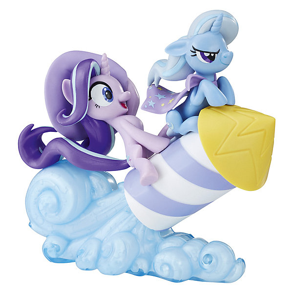 Hasbro Коллекционная фигурка My little Pony Трикси Луламун и Старлайт Глиммер