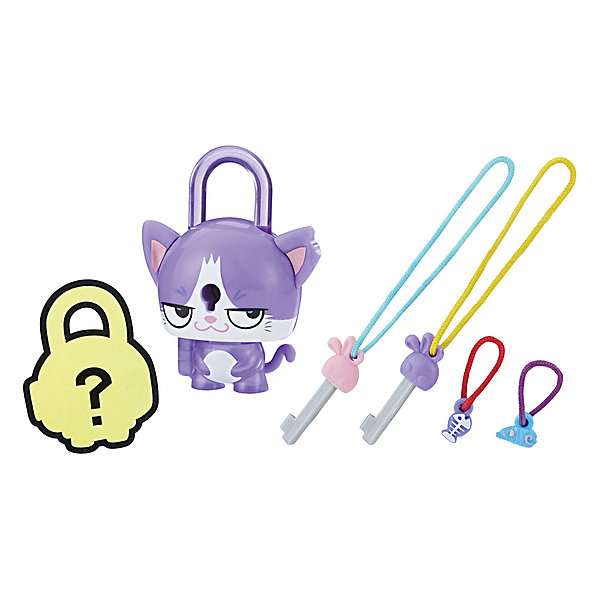 

Замочки с секретом Lock Stars, Фиолетовый кот