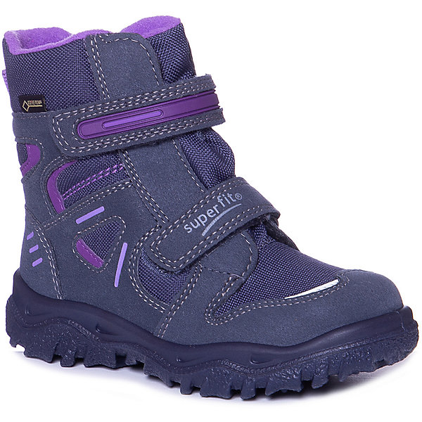 

Сапоги Superfit для девочки, Blau/lila