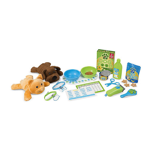 

Игровой набор Melissa&Doug «Уход за питомцем», Разноцветный