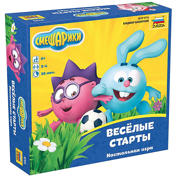 

Настольная игра Звезда "Смешарики. Весёлые старты"
