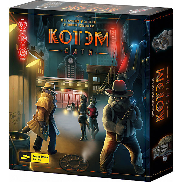 

Настольная игра Cosmodrome Games "Котэм сити"