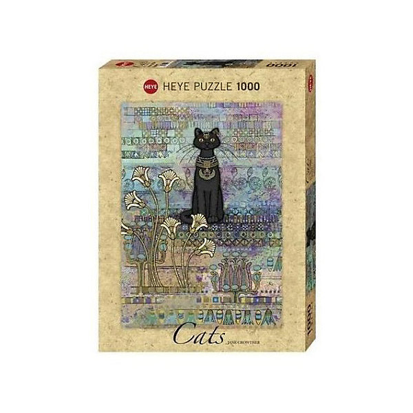 

Пазлы HEYE "Египетская кошка", 1000 деталей, с фольгой