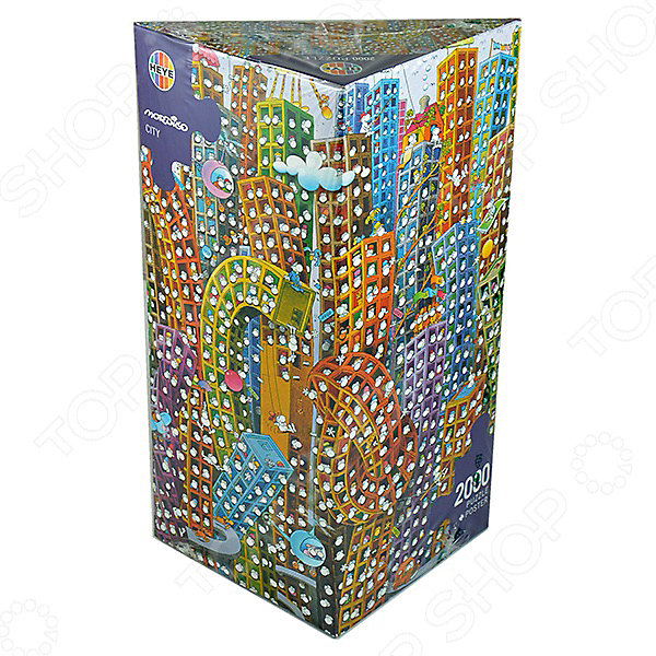 

Пазлы HEYE "Город", 2000 деталей