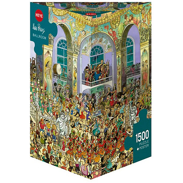 

Пазлы HEYE "Бальный зал", 1500 деталей