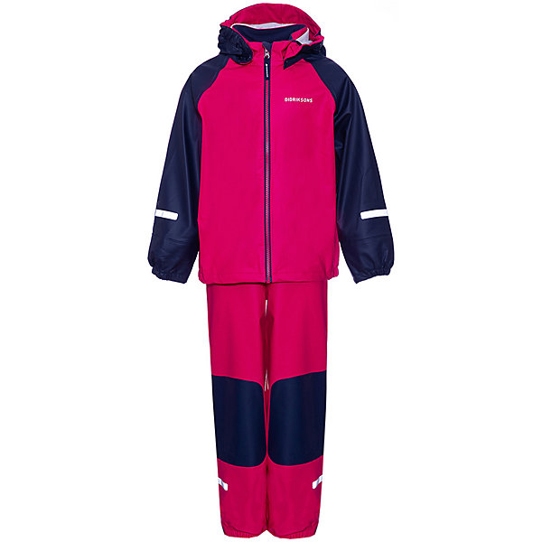 

Комплект Didriksons Stormman: куртка и полукомбинезон, Розовый