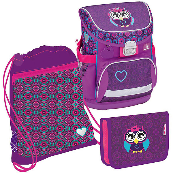 

Ранец Belmil MINI-FIT "Colorful" с мешком для обуви, Сиреневый
