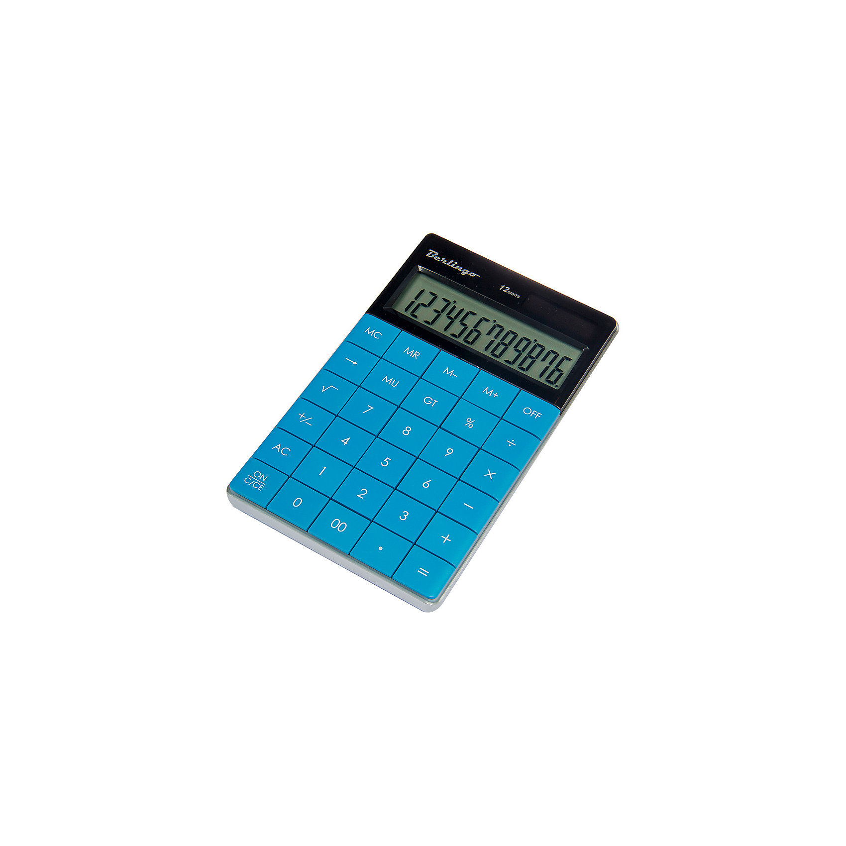 фото Настольный калькулятор Berlingo, синий