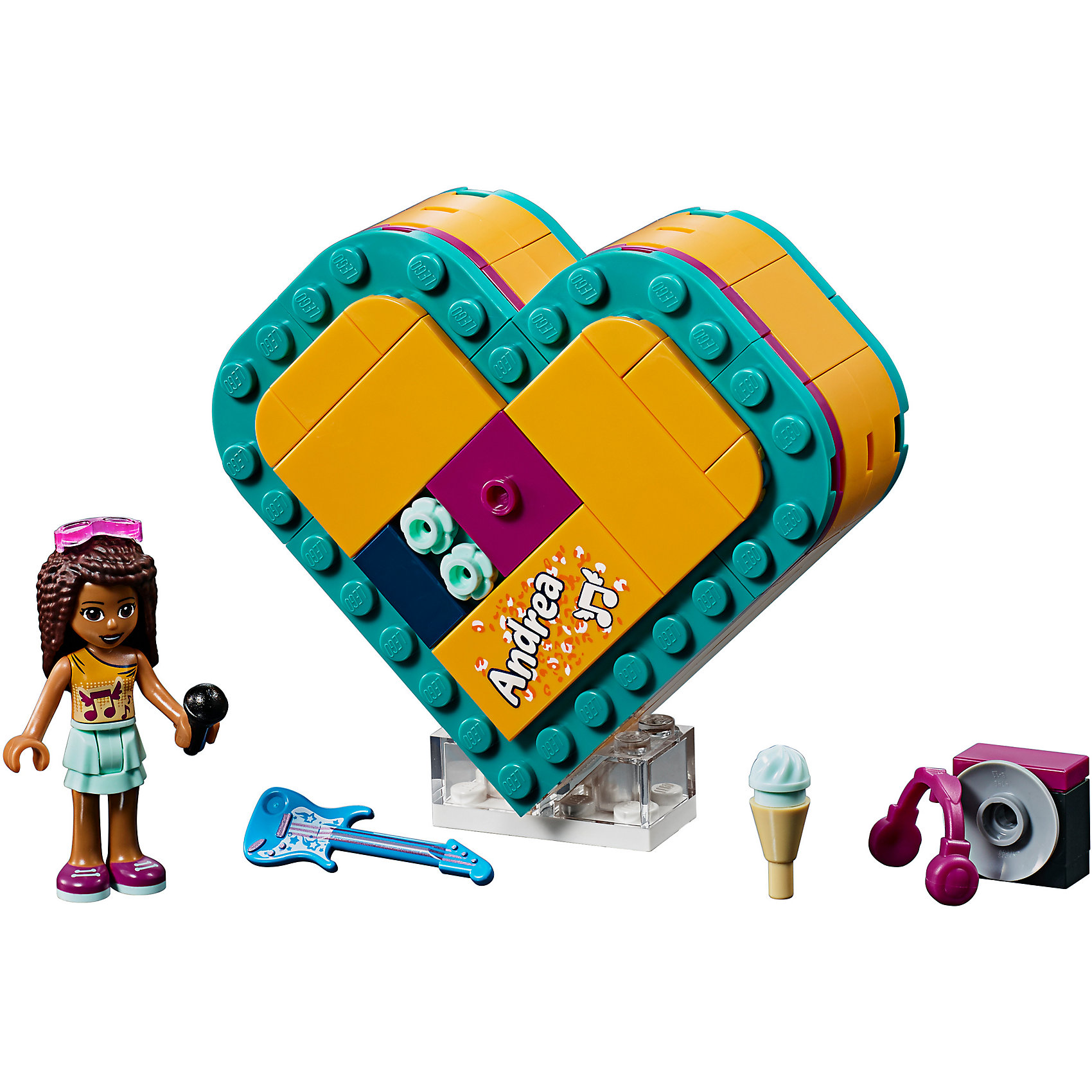 фото Конструктор lego friends 41354: шкатулка-сердечко андреа