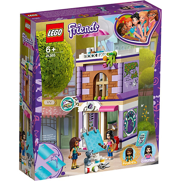 

Конструктор LEGO Friends "Художественная студия Эммы", арт 41365, Разноцветный