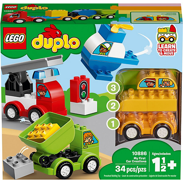 

Конструктор LEGO DUPLO My First 10886: Мои первые машинки