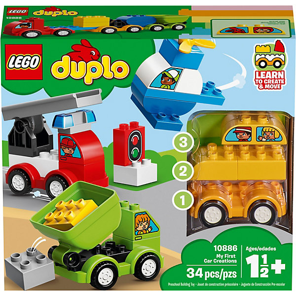 LEGO DUPLO My First Мои первые машинки 10886